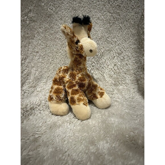 Aurora Giraffe Plush 10 Inch Stuffed Animal Toy Cute Zoo Safari - Picture 1 of 7